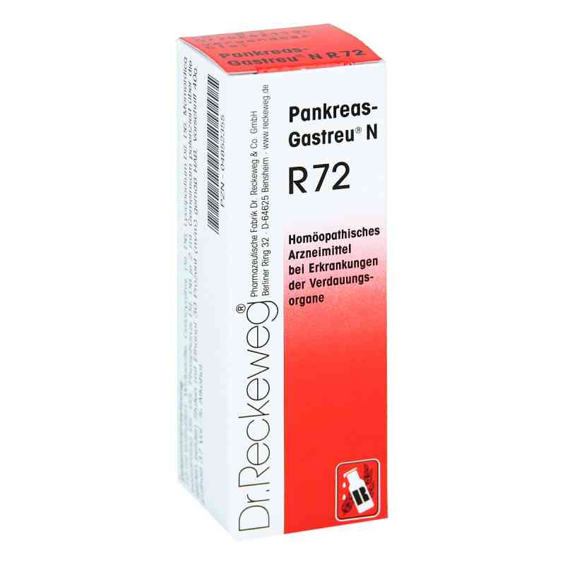 Pankreas Gastreu N R 72 krople 22 ml od Dr.RECKEWEG & Co. GmbH PZN 04852355