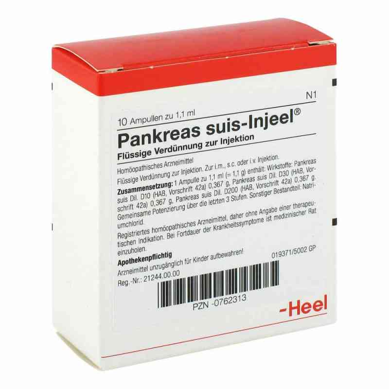 Pankreas Suis Injeele 10 szt. od Biologische Heilmittel Heel GmbH PZN 00762313