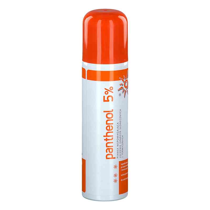 Panthenol 5% Pianka wspomag.lecz.oparzeń sł.i termicznych (wyrób 150 ml od BIOVENA HEALTH SP. Z O.O. PZN 08304226