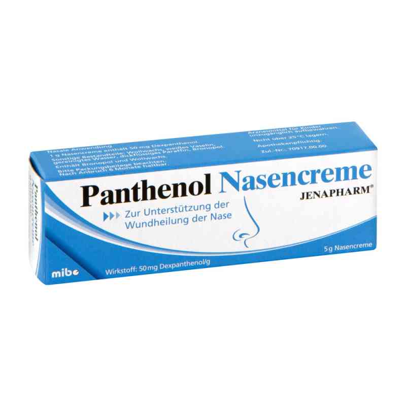 Panthenol Nasencreme Jenapharm 5 g od MIBE GmbH Arzneimittel PZN 05541249