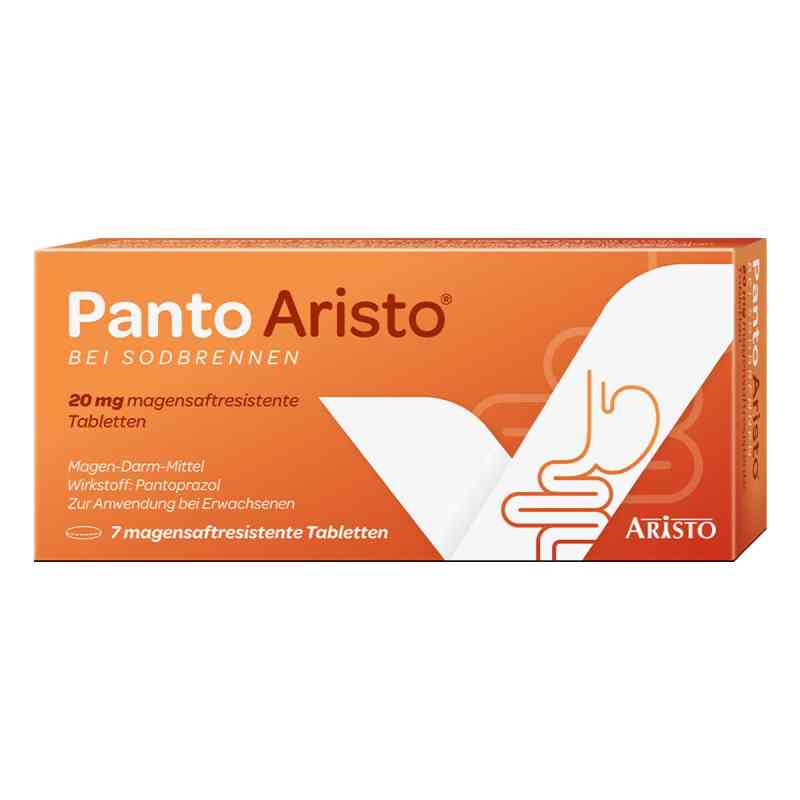 Panto Aristo na zgagę 20 mg 7 szt. od Aristo Pharma GmbH PZN 07021910