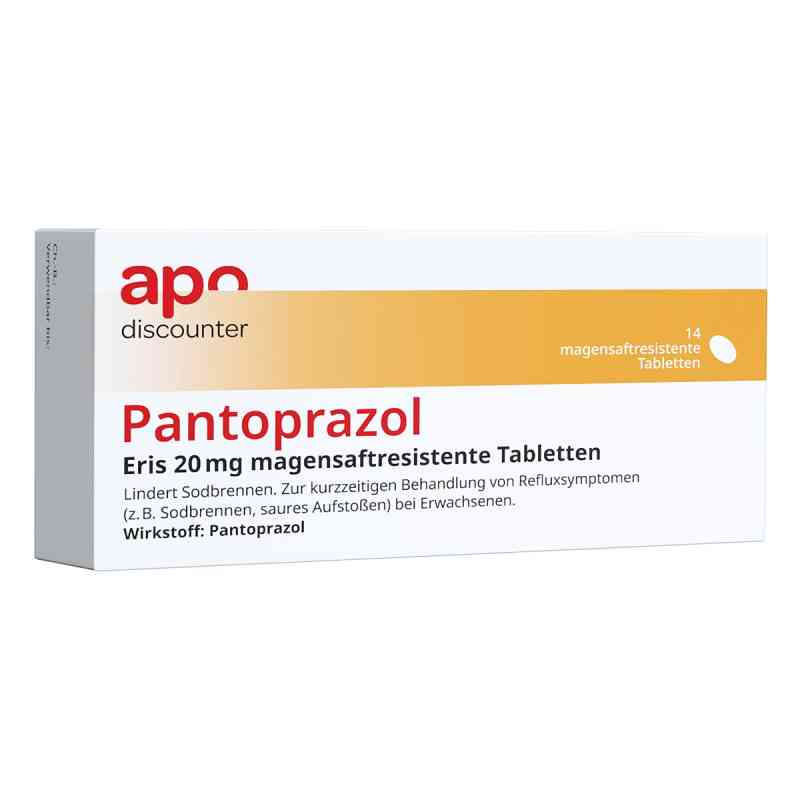 Pantoprazol Eris 20 mg tabletki  14 szt. od Fairmed Healthcare GmbH PZN 14214584