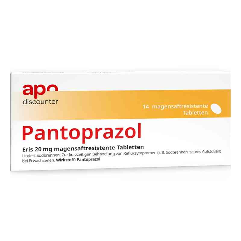 Pantoprazol Eris 20 mg tabletki dojelitowe 14 szt. od Fairmed Healthcare GmbH PZN 16733785