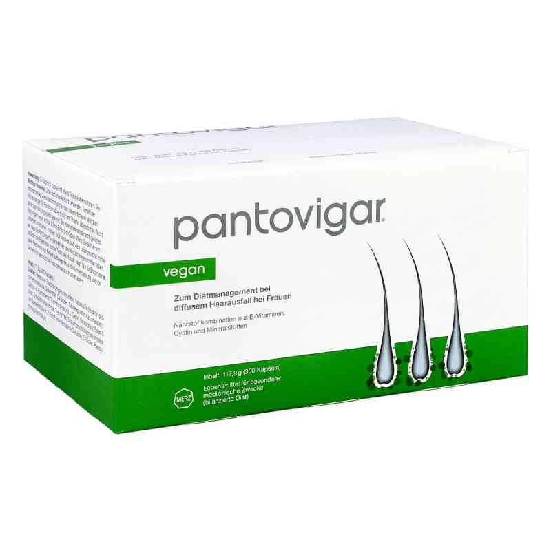 Pantovigar Vegan Kapseln 300 szt. od Merz Therapeutics GmbH PZN 17380047