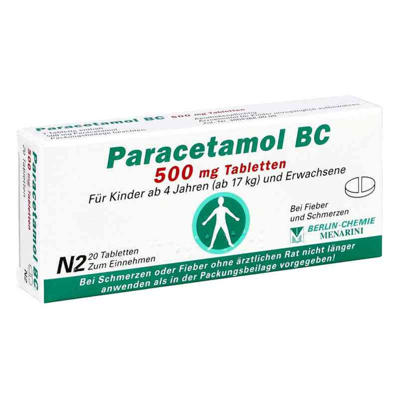 Paracetamol Bc 500 mg tabletki 20 szt. od BERLIN-CHEMIE AG PZN 04088380