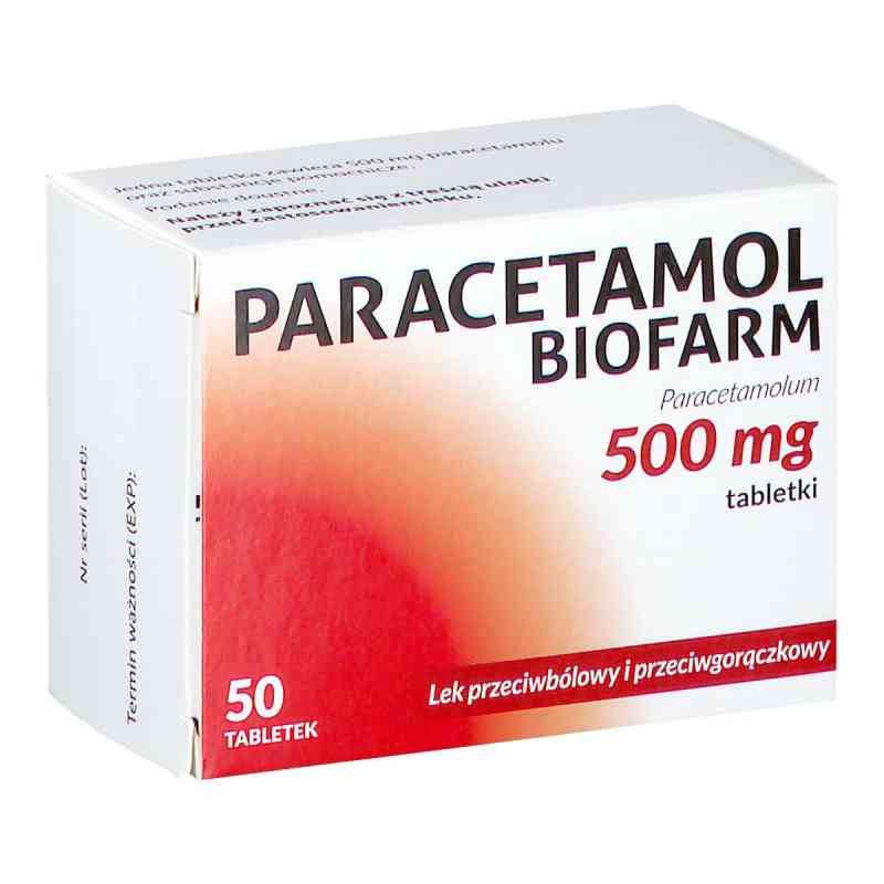 Paracetamol Biofarm 50  od BIOFARM SP.Z O.O. PZN 08301767