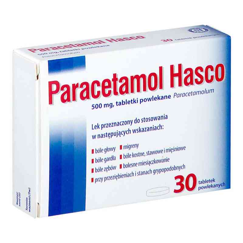 Paracetamol Hasco tabletki powlekane 30  od  PZN 08302807
