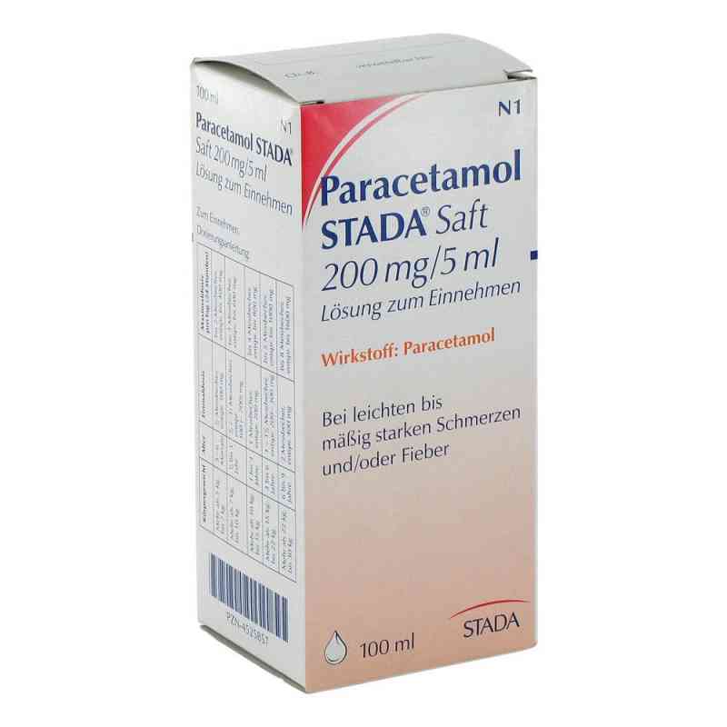 Paracetamol Stada roztwór 200mg/ 5ml 100 ml od STADA Consumer Health Deutschlan PZN 04525857