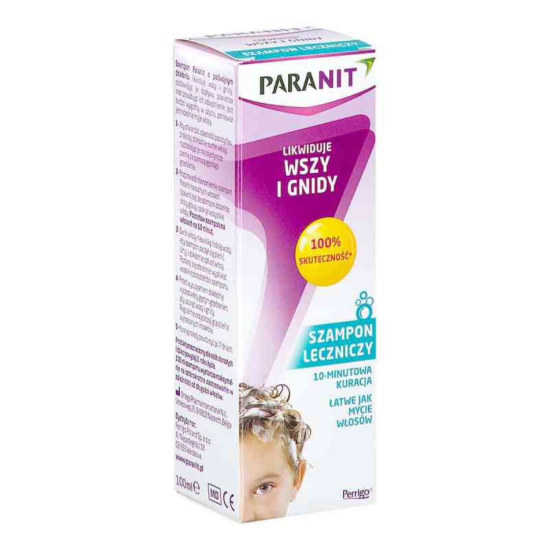 Paranit Szampon leczniczy 100 ml od OMEGA PHARMA INTERNATIONAL NV PZN 08303649