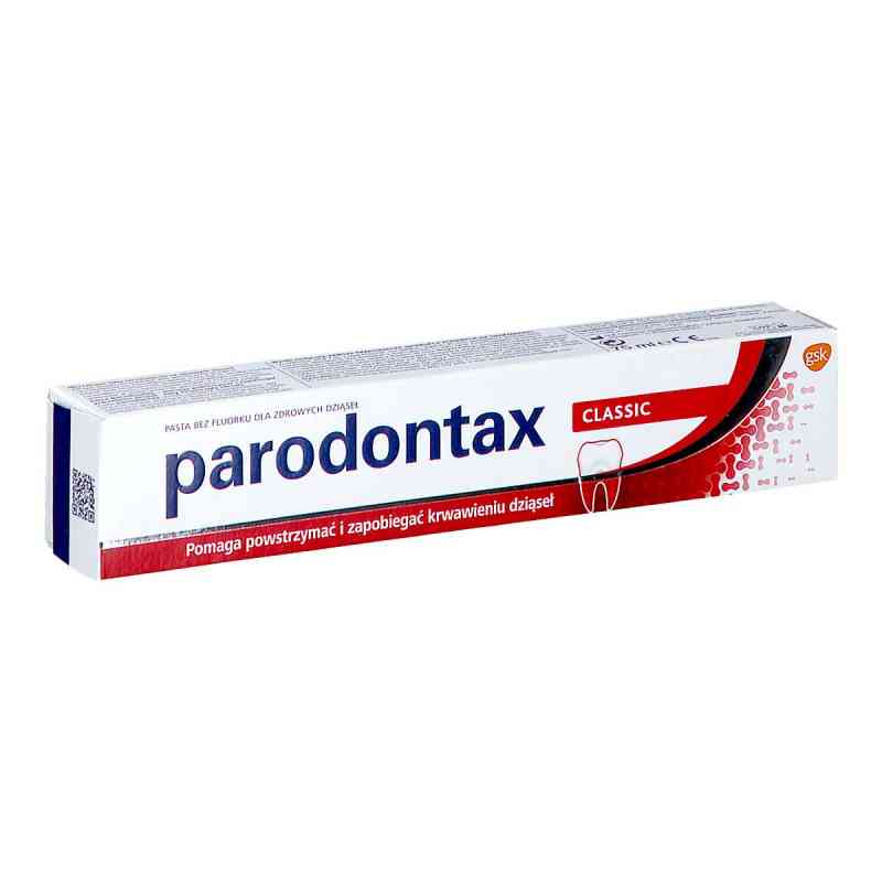 PARODONTAX CLASIC Pasta d/zęb. 75 ml od GSK CONSUMER HEALTHCARE (GMDT) CLOCHERANE PZN 08302924