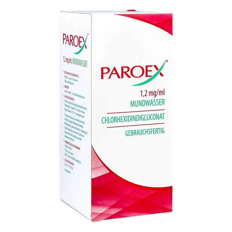 PAROEX 1,2mg/ml płyn do płukania jamy ustnej 300 ml od Sunstar Deutschland GmbH PZN 11529212