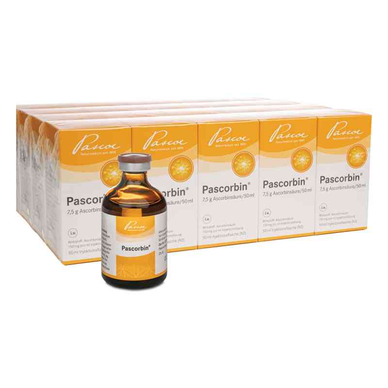 Pascorbin kwas askorbinowy roztwór  20X50 ml od Pascoe pharmazeutische Präparate GmbH PZN 09647683