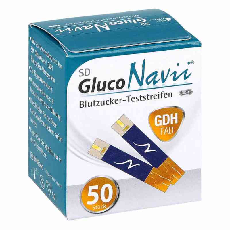 Paski testowe do pomiaru glukozy we krwi Sd Gluconavii Gdh 1X50 szt. od IMACO GmbH PZN 10385633