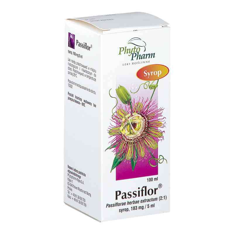 Passiflor syrop 100 ml od PHYTOPHARM KLĘKA S.A. PZN 08301116
