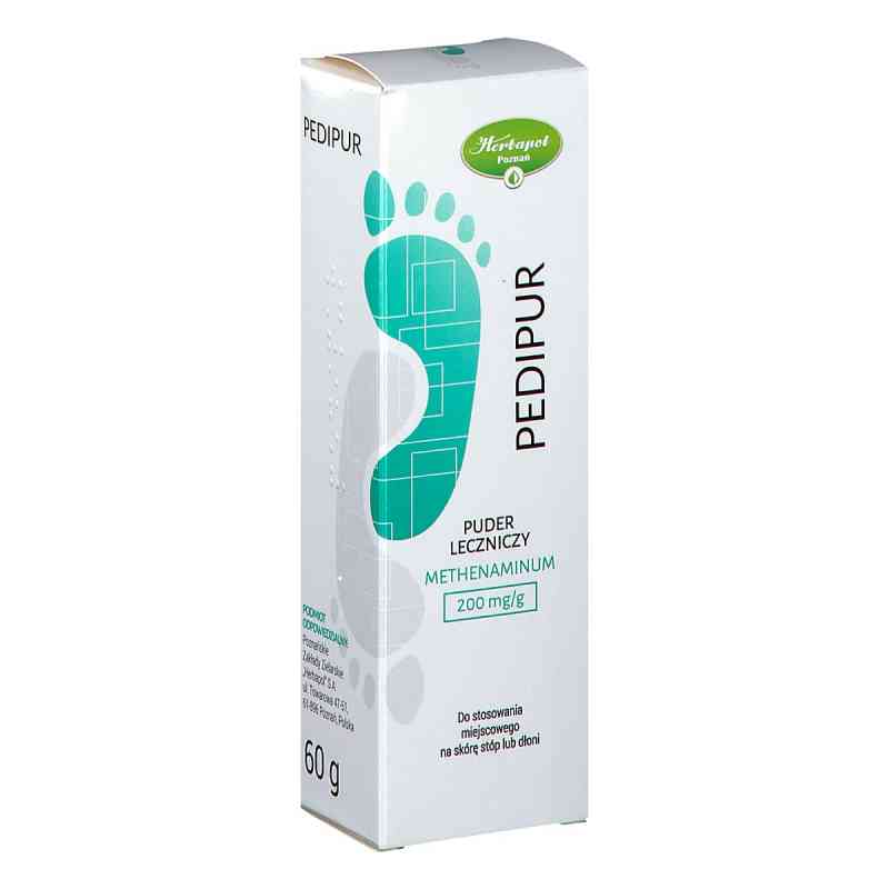 Pedipur puder leczniczy 200 mg/g 60 g od PRZEDSIĘBIORSTWO FARMACEUTYCZNE PROLAB SP. Z O.O. PZN 08302235