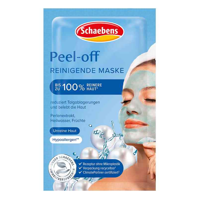 Peel-off Maske 1 szt. od A. Moras & Comp. GmbH & Co. KG PZN 10830317