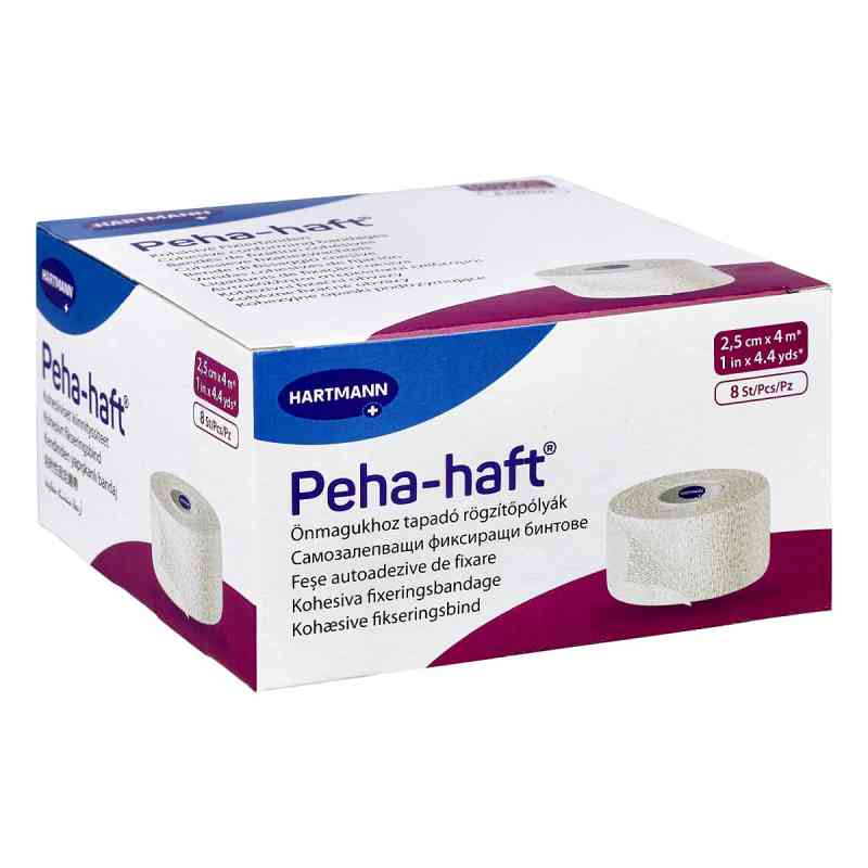 Peha-haft Bandaż samoprzylepny 2,5cmx4m 8 szt. od PAUL HARTMANN AG PZN 03544893