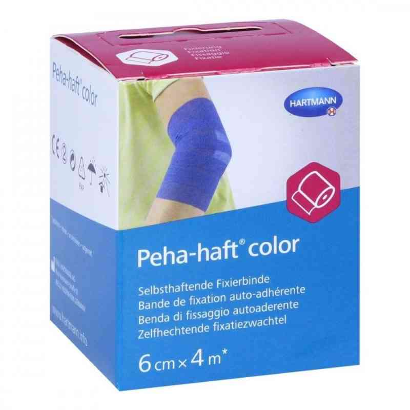 Peha-haft Color 6 cmx4 m bandaż mocujący niebieski 1 szt. od PAUL HARTMANN AG PZN 11124923