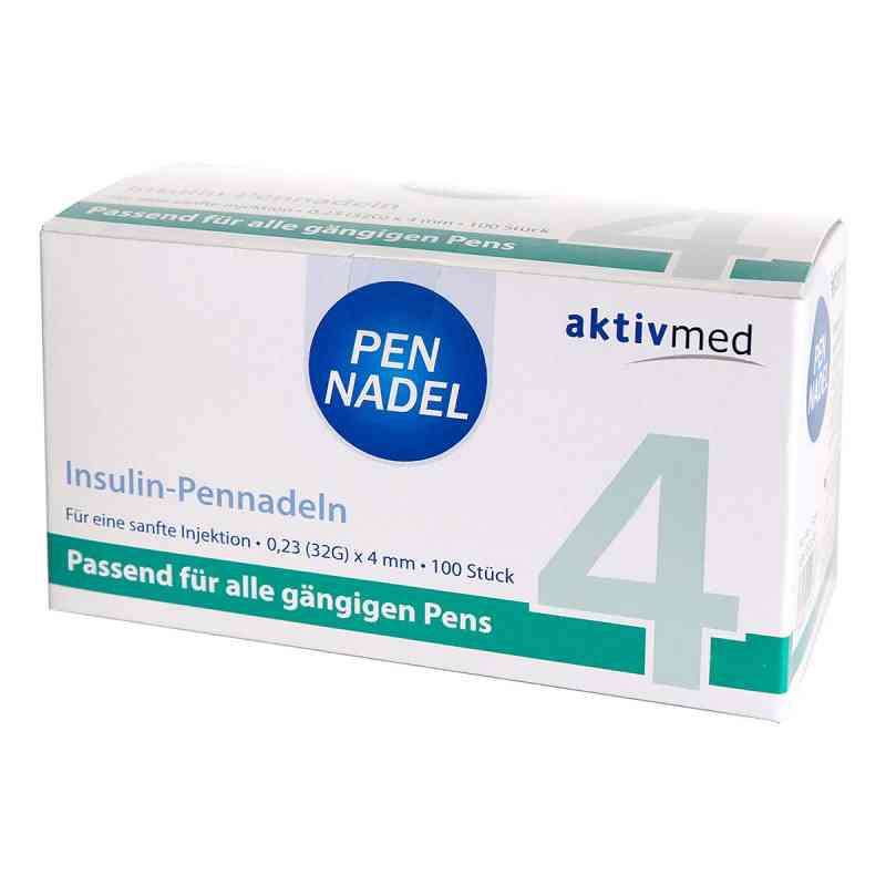 Pennadel Universal 4 Kanülen 0,23x4 mm 32 G 100 szt. od Aktivmed GmbH PZN 10521349