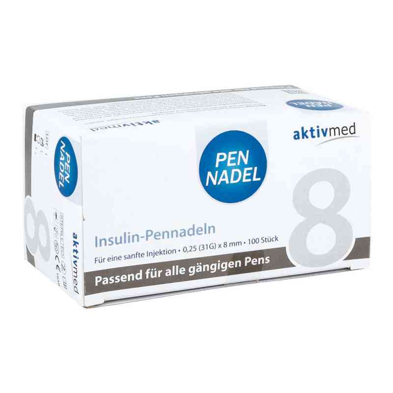 Pennadel Universal 8 Kanuelen 0,26x8mm 100 szt. od Aktivmed GmbH PZN 09096094