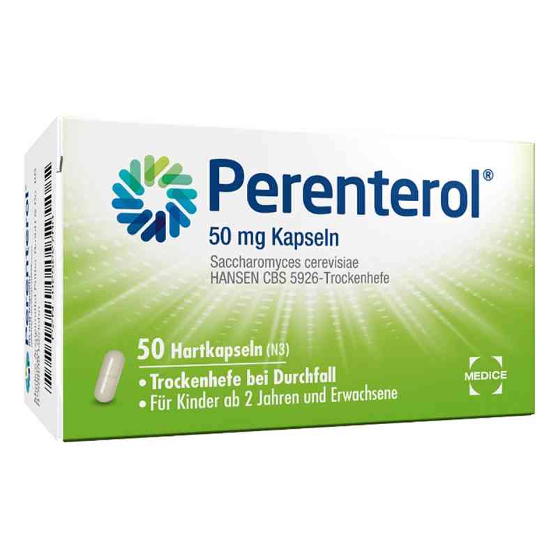 Perenterol 50 mg Kapseln 50 szt. od MEDICE Arzneimittel Pütter GmbH& PZN 02522783