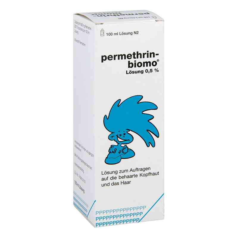 Permethrin biomo roztwór 0,5% 100 ml od biomo pharma GmbH PZN 09276235