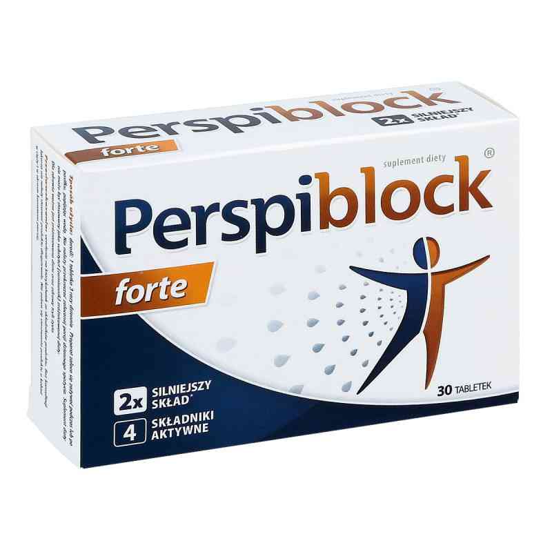 Perspiblock Forte tabletki 30 tabl. od AFLOFARM FARMACJA POLSKA SP. Z O.O. PZN 08300342