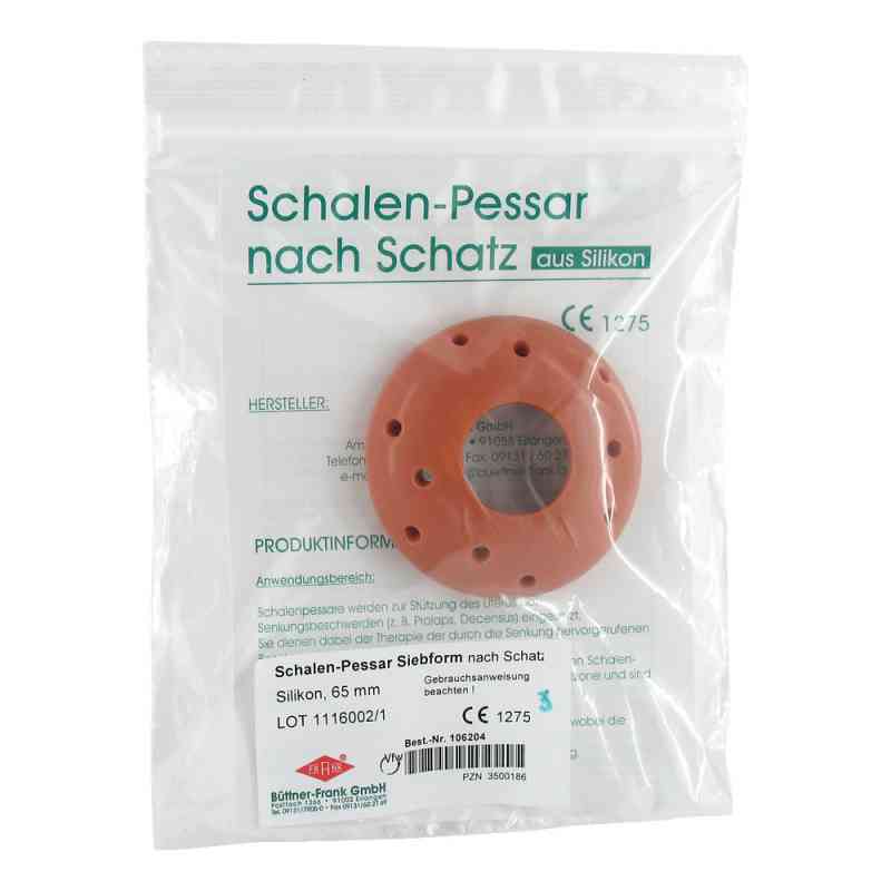 Pessar Sieb Silikon 65mm nach Schatz 1 szt. od Büttner-Frank GmbH PZN 03500186