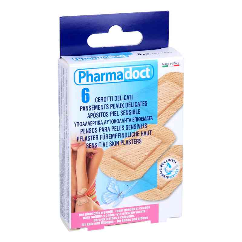 Pflaster hypoallergen 2 Gröss.f.knie+ellenbogen 6 szt. od Axisis GmbH PZN 07566064