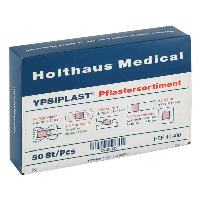Pflastersortiment Ypsiplast 50 szt. od Holthaus Medical GmbH & Co. KG PZN 03271308