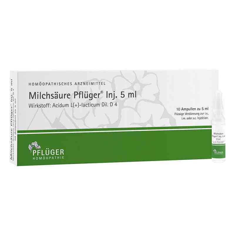 Pflüger Milchsäure ampułki do iniekcji 10 szt. od Homöopathisches Laboratorium Alexander Pflüger Gmb PZN 01222429