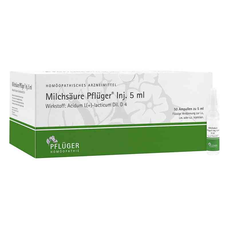 Pflüger Milchsäure ampułki do iniekcji 50 szt. od Homöopathisches Laboratorium Alexander Pflüger Gmb PZN 01222412