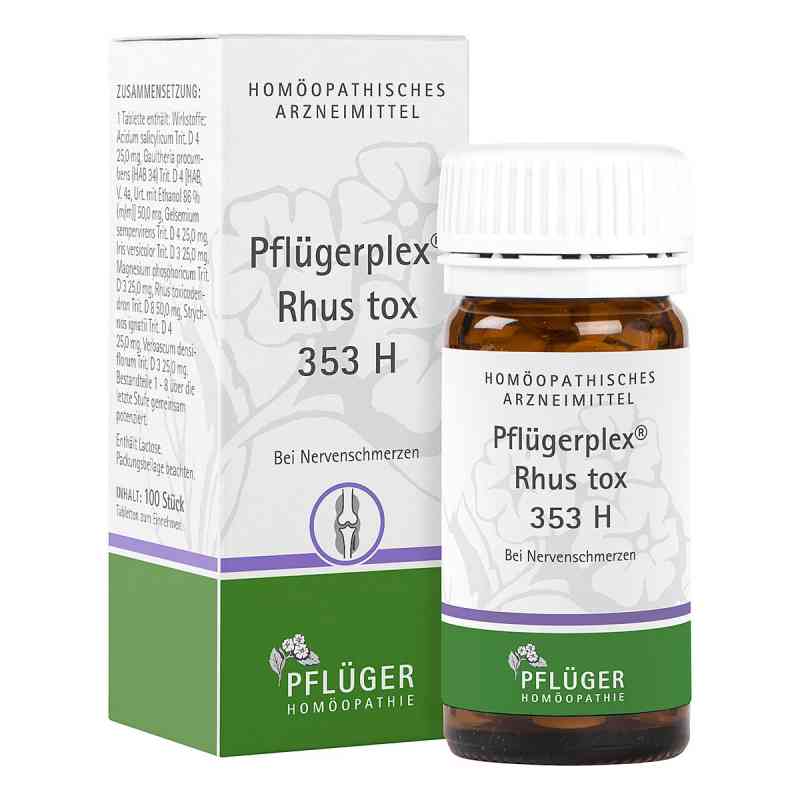 Pfluegerplex Rhus tox. 353 H Tabl. 100 szt. od Homöopathisches Laboratorium Alexander Pflüger Gmb PZN 00868224