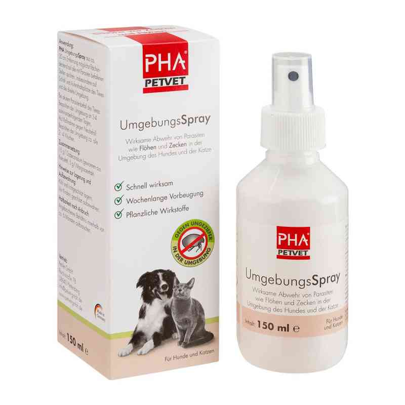 Pha Umgebungsspray für Hunde /Katzen 150 ml od PetVet GmbH PZN 12147688