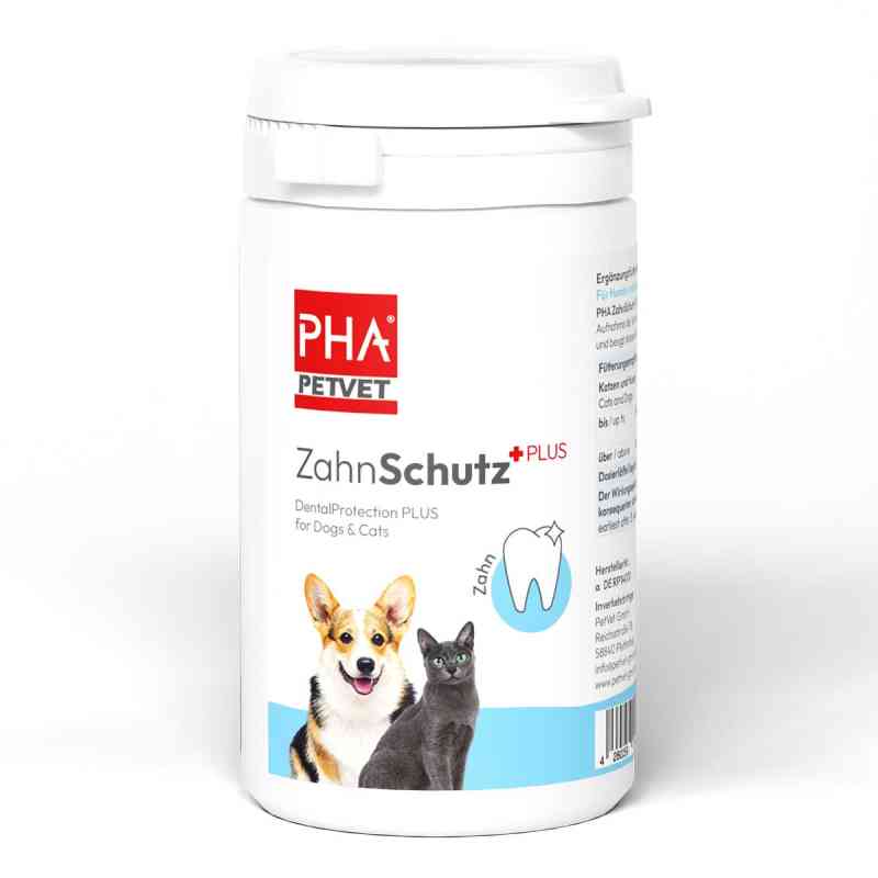 Pha Zahnschutz Plus dla psów proszek 60 g od PetVet GmbH PZN 10229353