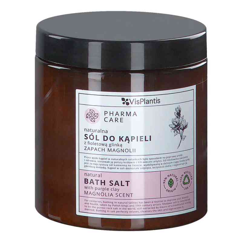 PHARMA CARE Naturalna sól do kąpieli z fioletową glinką zapach m 800 g od MPS INTERNATIONAL SP. Z O.O. PZN 08305241