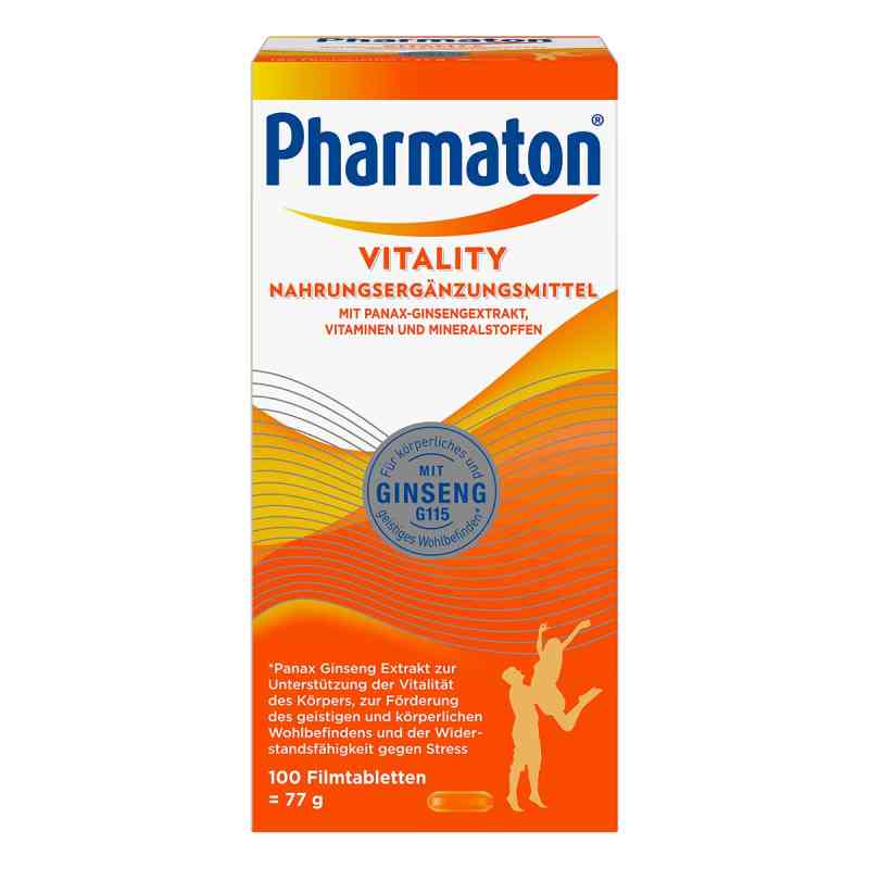 Pharmaton Vitality tabletki 100 szt. od A. Nattermann & Cie GmbH PZN 16038766