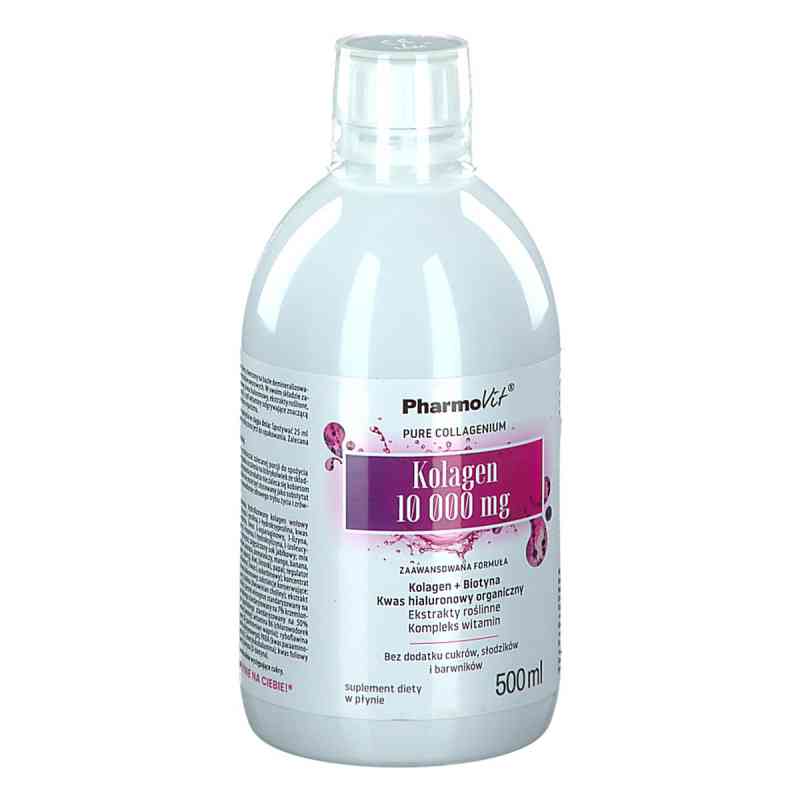 Pharmovit Kolagen 10000 mg płyn 500 ml od PHARMOVIT SP. Z O.O. SP. KOMANDYT. PZN 08306601