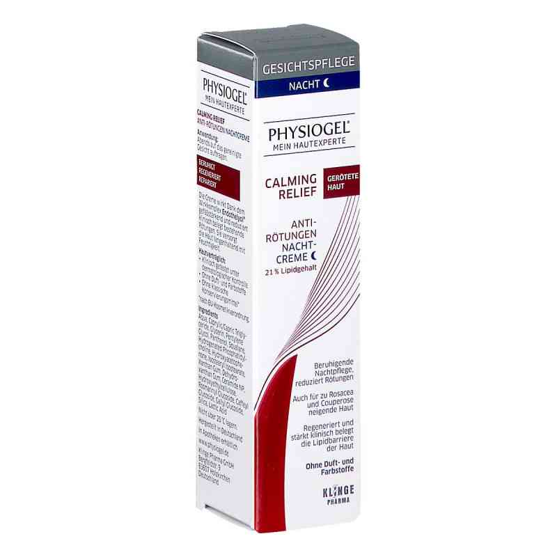 Physiogel Krem na noc łagodzący przeciw zaczerwienieniom 40 ml od Klinge Pharma GmbH PZN 19992777