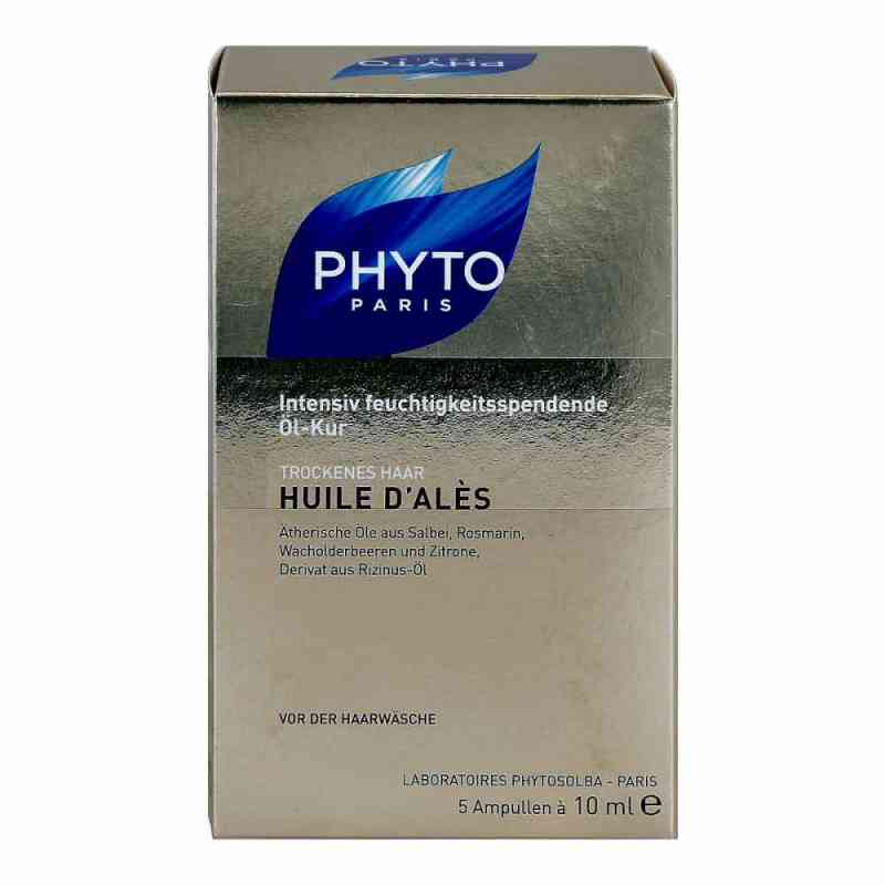 Phyto Huile d'Ales Intensywnie nawilżający olejek do włosów 5X10 ml od Ales Groupe Cosmetic Deutschland PZN 00008220