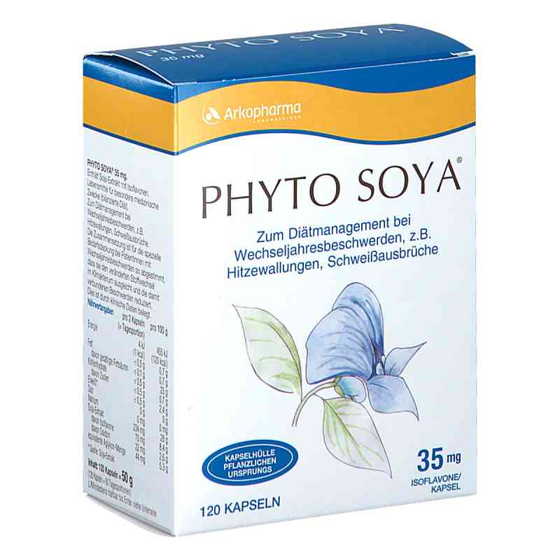 Phyto Soya 35 mg kapsułki 120 szt. od WEBER & WEBER GmbH & Co. KG PZN 04221235