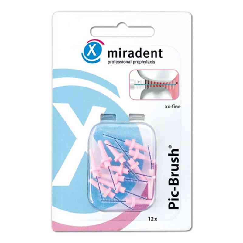 Pic Brush Interdentalb.ersatzb. pink 1,5mm 12 szt. od Megadent Deflogrip Gerhard Reeg GmbH PZN 02731676