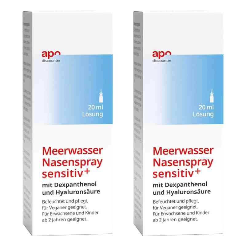 Pielęgnacyjny spray do nosa Kwas hialuronowy & Dexpanthenol od a 2x20 ml od Pharma Aldenhoven GmbH & Co. KG PZN 08102167