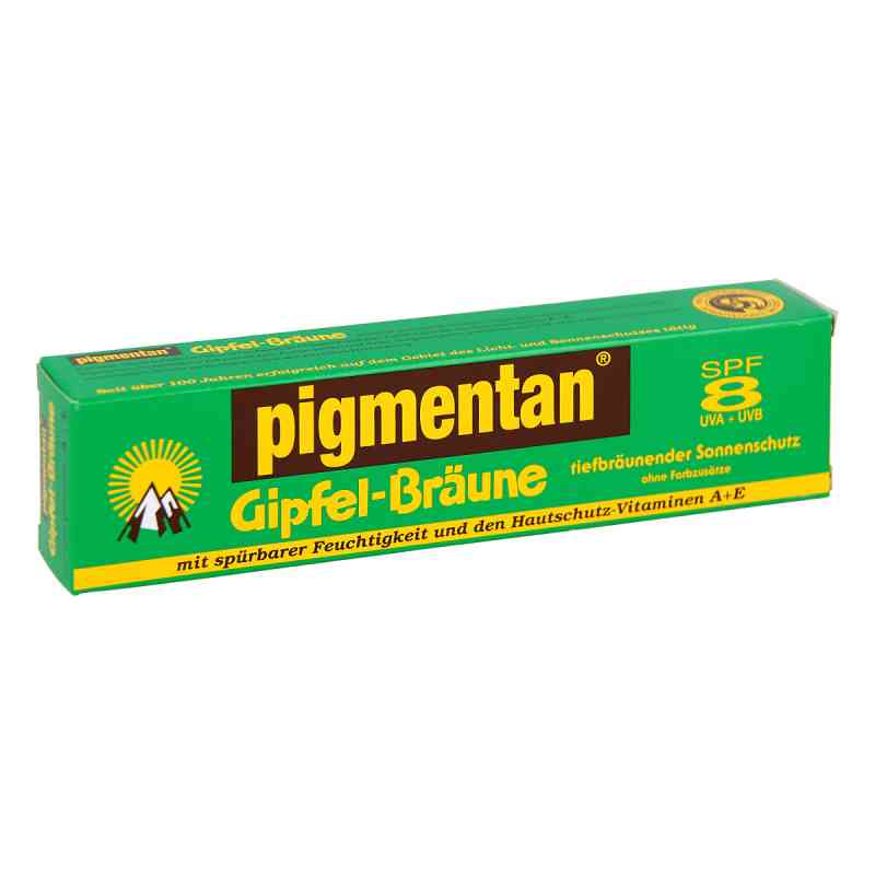 Pigmentan Gipfelbraeune krem do opalania Spf 8 50 ml od Halajot Einkaufs OHG PZN 00429743