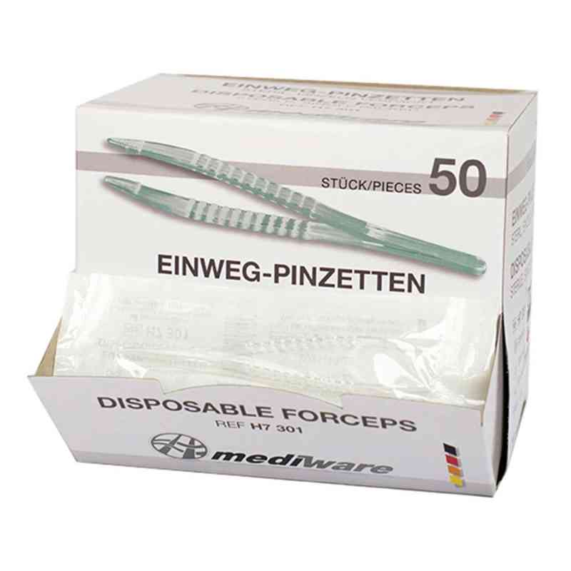 Pinzette Einmal steril 50 szt. od Büttner-Frank GmbH PZN 00989347