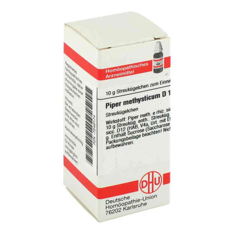 Piper Meth. D 12 Globuli 10 g od DHU-Arzneimittel GmbH & Co. KG PZN 07249174