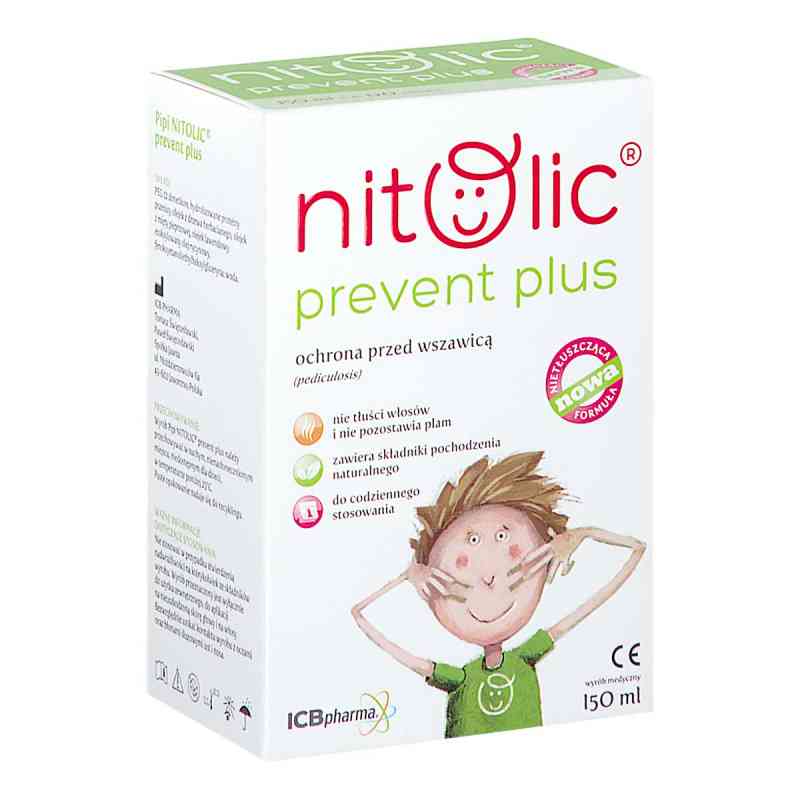 Pipi Nitolic Prevent Plus Ochrona przed wszawicą 150 ml od ICB PHARMA SP. J. PZN 08303856