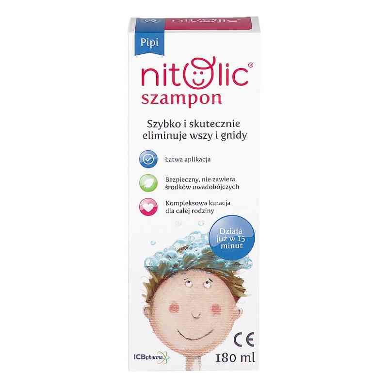 Pipi Nitolic Szampon do eliminacji wszy i gnid 180 ml od ICB PHARMA SP.J. PZN 08306012