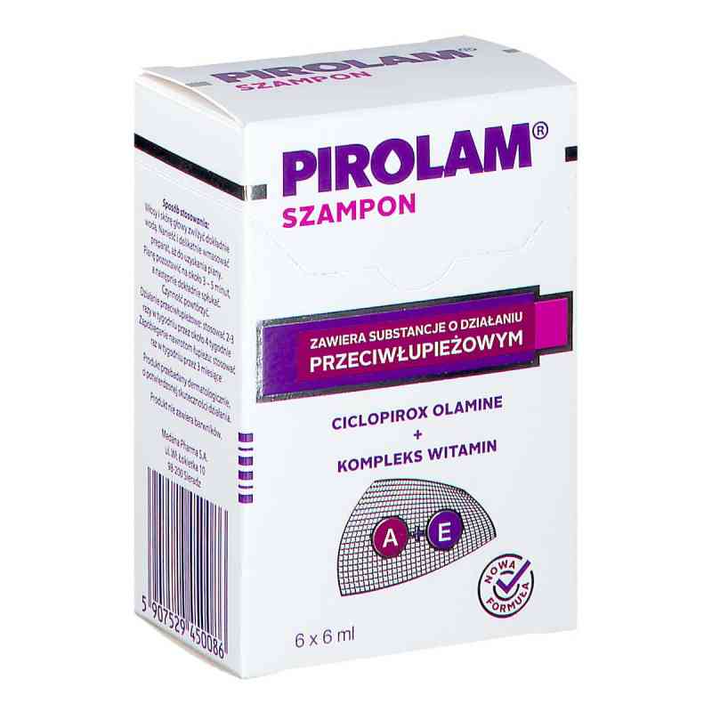 PIROLAM szampon przeciwłupieżowy 6  od MEDANA PHARMA SPÓŁKA AKCYJNA PZN 08302620