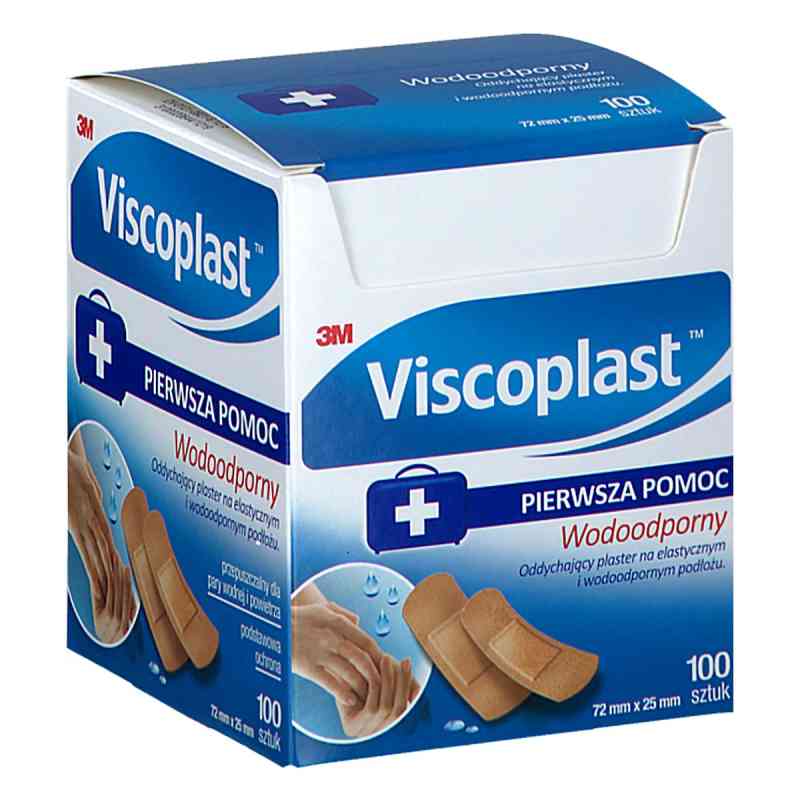Plast. WODOODPORNY zestaw 72mm x 25mm 100  od 3M MANUFACTURING SP. Z O.O. PZN 08304231